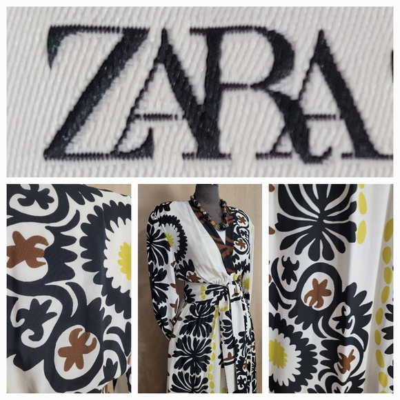 Wrap Dress / Coat / L - Picture 2 of 8